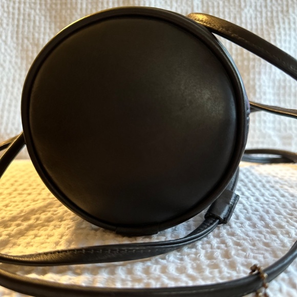 Vintage Coach Black Leather Littleton Shoulder Bag #4144 **Rare** - Picture 2 of 4